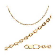 Цепочка из красного золота 45 см SOKOLOV 581030804