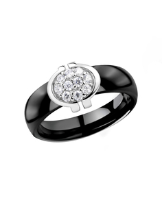 Кольцо из серебра р.18 VALTERA 063362 фианит