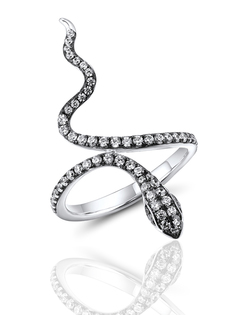 Кольцо из серебра р.19 VALTERA 117673 циркон