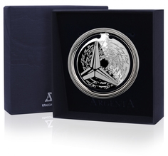 Закладка из серебра Аргента 290ЗК22801_мерседес