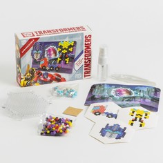 Аква мозаика Hasbro с декорациями, Transformers, 3 фигурки