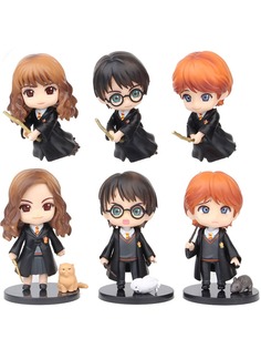 Фигурки Гарри Поттер Harry Potter 6 в 1 (неподвижные, 9,5 см) Star Friend
