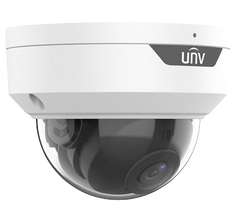 Видеокамера Uniview IP купольная антивандальная, 1/2.7" 8 Мп КМОП @ 20 к/с, ИК-подсветка д