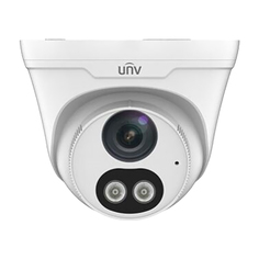 Видеокамера Uniview IP купольная, 1/2.8" 2 Мп КМОП @ 30 к/с, ColorHunter, ИК-подсветка/под