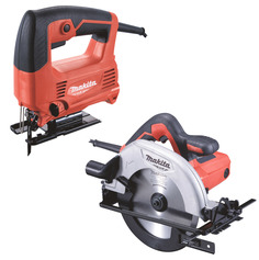 Набор: дисковая циркулярная пила Makita M5802 + лобзик Makita M4301, M5802-SET