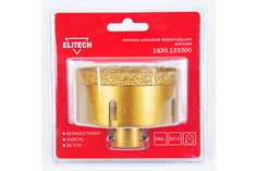 Коронка алмазная для УШМ ELITECH 1820.123300, 83мм х М14