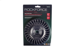 Кордщетка дисковая ROCKFORCE стальная витая для УШМ 150мм