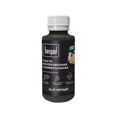 Паста колеровочная Bergauf универсальная, чёрный, 100 мл