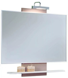 Зеркало для ванной АКВАТОН Логика М 1A052102LOPX0 серебристый Aquaton