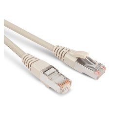 Патч-корд Hyperline PC-LPM-STP-RJ45-RJ45-C5E-5M-LSZH-GY, вилка RJ-45, вилка RJ-45, кат.