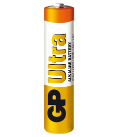 Батарея GP Ultra Alkaline 24AU LR03 AAA (2шт/блистер), 558935