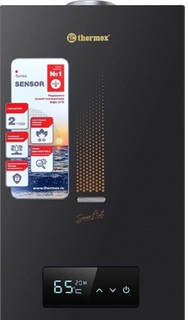Водонагреватель проточный Thermex S 20 MD Art Black, газовый [эдэб02974]