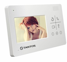 Монитор видеодомофона Тантос TANTOS LILU lux, 4.3" (белый)
