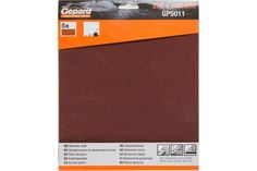 Шлифлист 230x280 мм, Р320, 5 шт Gepard GP5011-320 Gepard.