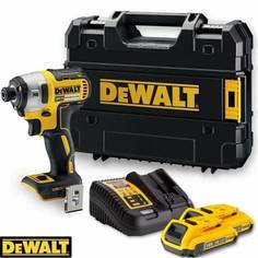 Аккумуляторный импульсный шуруповерт DEWALT DCF887D2, кейс, 18В, XR, 2 Акб 2.0 Ач и ЗУ