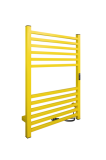 Полотенцесушитель электрический INDIGO Attic 80/50 таймер, Italic Yellow