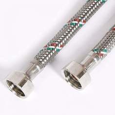 Uni-Fitt Гибкая подводка ВВ 1/2", 80 см, DN 8, оплетка из нерж. стали 500S2008