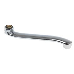 Излив для импортных смесителей Accoona А35S, изогнутый, 35 см, диаметр 3/4"