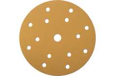 Диск шлифовальный на бумажной основе 58 Gold ALO (50 шт; 150 мм; Р80; 15 отверстий) SANDWO Sandwox