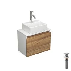 Комплект для ванной,4 предмета Bau (Тумба Bau 50+раковина BAU+смеситель Dream, выпуск) Bauedge