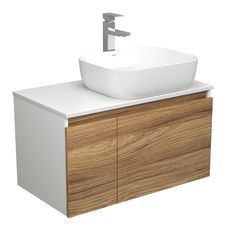 Комплект для ванной,3 предмета BAU(тумба Bau Dream Blackwood 80+раковина BAU, смеситель) Bauedge