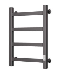 Полотенцесушитель электрический профильный Маргроид BAU Gun Grey В81/10 40х60