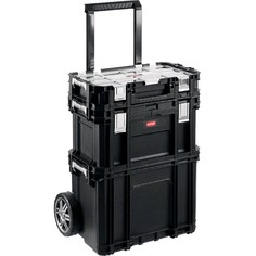 Ящик для инструментов KETER SMART ROLLING 38390-22, 22, модульный, на колесах