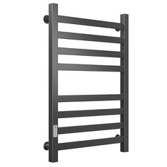 Полотенцесушитель электрический профильный Маргроид BAU В81/10 Gun Grey 50х80