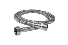 AQUALINE подводка гибкая для воды со стальной гайкой 1/2" гайка-штуцер 60см