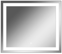 Зеркало Sansa Even 80 alum с подсветкой