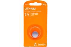 Батарейка литиевая AIRLINE Lithium CR1220 3V упаковка 1 шт. CR1220-01