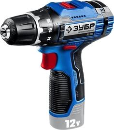 Дрель-шуруповерт Зубр Профессионал DL-121 12В, без АКБ, в коробке