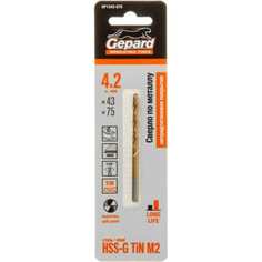 Спиральное сверло по металлу Gepard GP1342-075 Gepard.