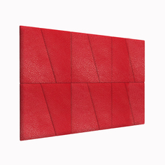 Мягкие обои Eco Leather Red 50х50DL см 2 шт. Tartilla