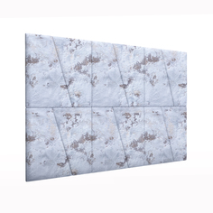 Мягкие обои Shtorm Sky blue 50х50DL см 2 шт. Tartilla