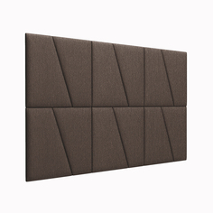 Мягкие обои Cabrio Brown 50х50DL см 2 шт. Tartilla