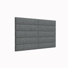 Мягкие обои Cotton Moondust Grey 15х60 см 2 шт. Tartilla