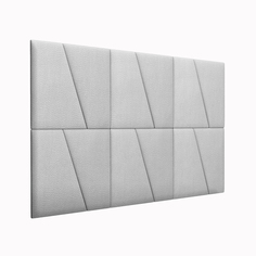 Мягкие обои Eco Leather Silver 50х50DL см 2 шт. Tartilla