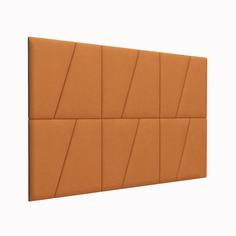 Мягкие обои Velour Orange 50х50DP см 2 шт. Tartilla