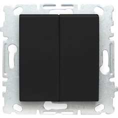 Vesta Electric выключатель vesta-electric roma двухклавишный без рамки FVKZ010201C ЧерныйM