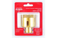 Коронка алмазная для УШМ ELITECH 1820.122700, 60мм х М14