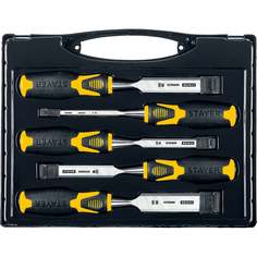 STAYER 5 шт, 6/12/16/20/25 мм, набор стамесок 18205-H5_z01 Professional