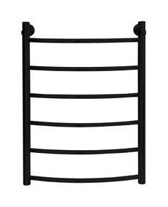 Полотенцесушитель Аквадрайв лесенка дуга ЛН2 50*70 черный матовый