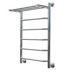 Тругор Полотенцесушитель водяной Тругор Браво НП 1 П 80х50 (ЛЦ4) с полкой