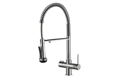 Высокий смеситель Zorg серия Steel Hammer SH 2005-1 CR хром, под фильтр, с лейкой