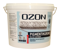 OZON Грунтовка пигментированная под обои OZON Pigmentikgrund ВД-АК-052-14 белая обычная Ozone