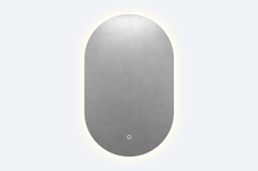 Зеркало настенное для ванной GENGLASS GGL-01-S-4000-2 с нейтральной подсветкой, овальное