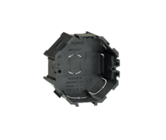 Коробка Legrand Etika 031301 монтажная R38x40мм черный