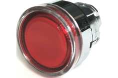 Briswik Головка плоская стальная возврат подсветка 22мм КМЕ 41ЛС красный IP40 LAY4-BW34.BR