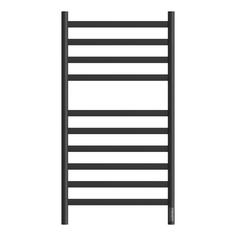 Полотенцесушитель электрический Point Селена PN16850B П10 500x1000, диммер справа, черный